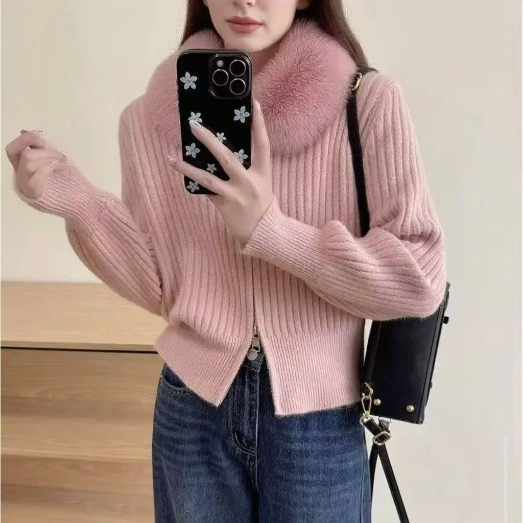 VINCY WOMAN KNIT CARDIGAN