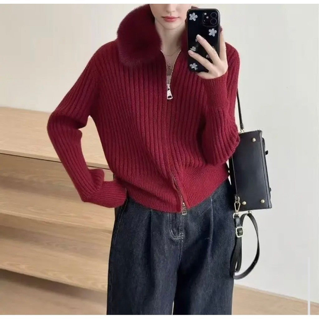 VINCY WOMAN KNIT CARDIGAN