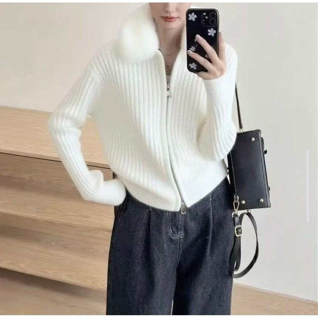 VINCY WOMAN KNIT CARDIGAN