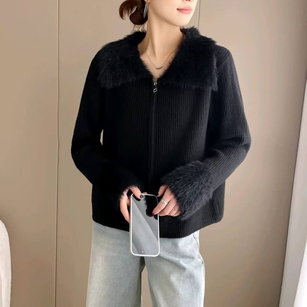 KANIA KNIT CARDIGAN TOP
