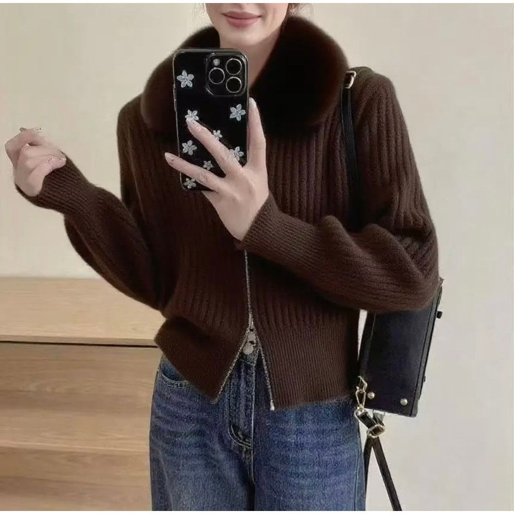 VINCY WOMAN KNIT CARDIGAN
