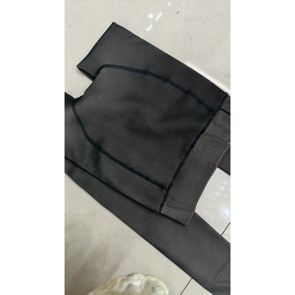 WOMAN WINTER THERMAL TWO TONE LEGGING 320 GR ( BIGGER SIZE )