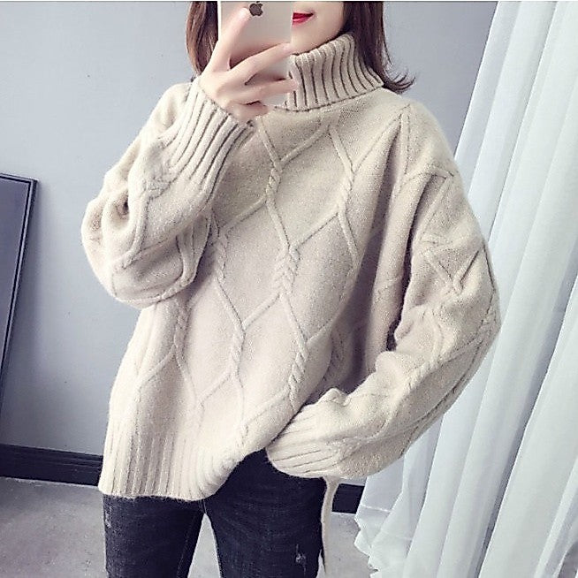 SHIZUKA WOMAN TURTLENECK SWEATER