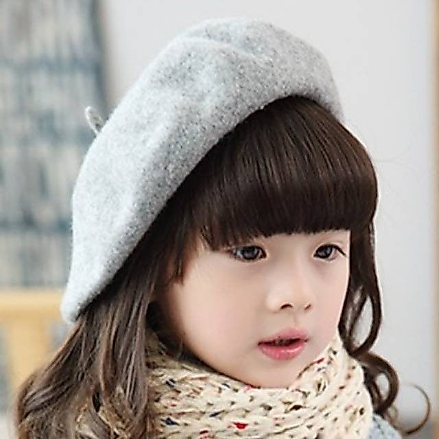 KIDS WOOLEN BARET HAT