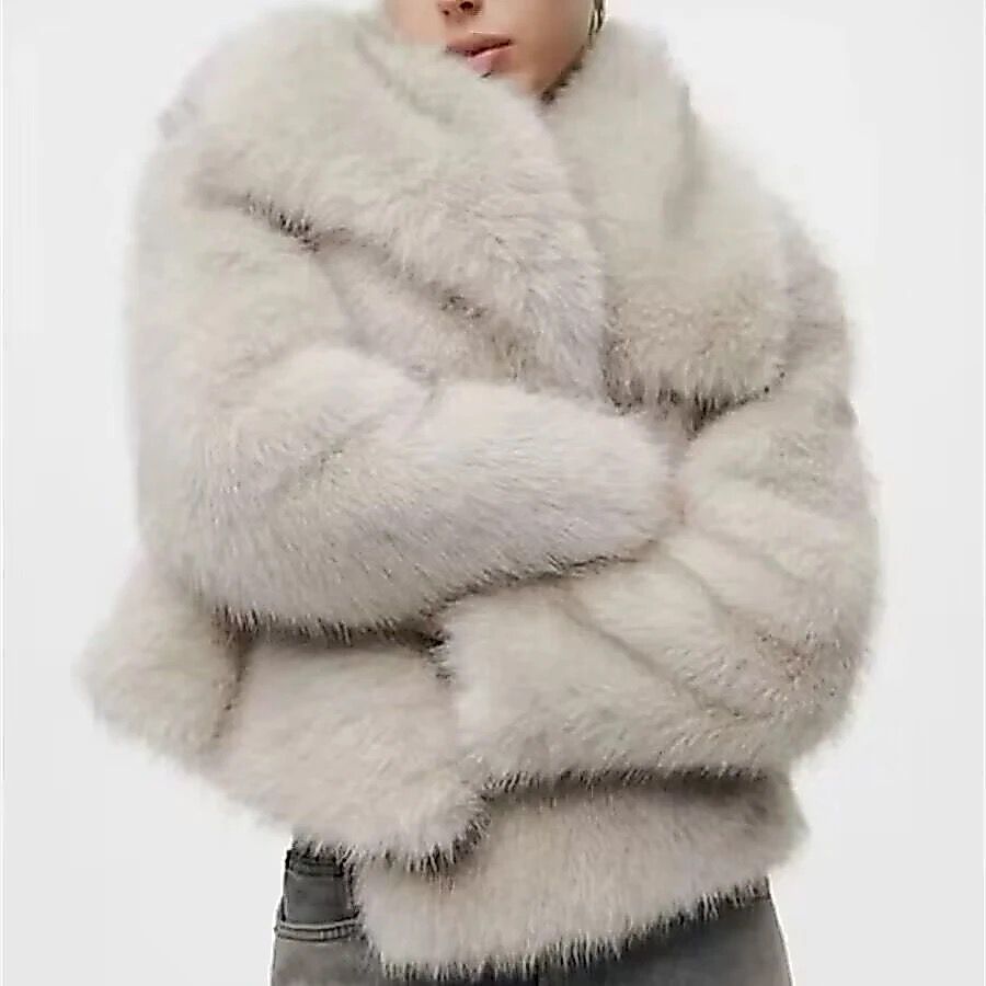 FURRY WINTER COAT