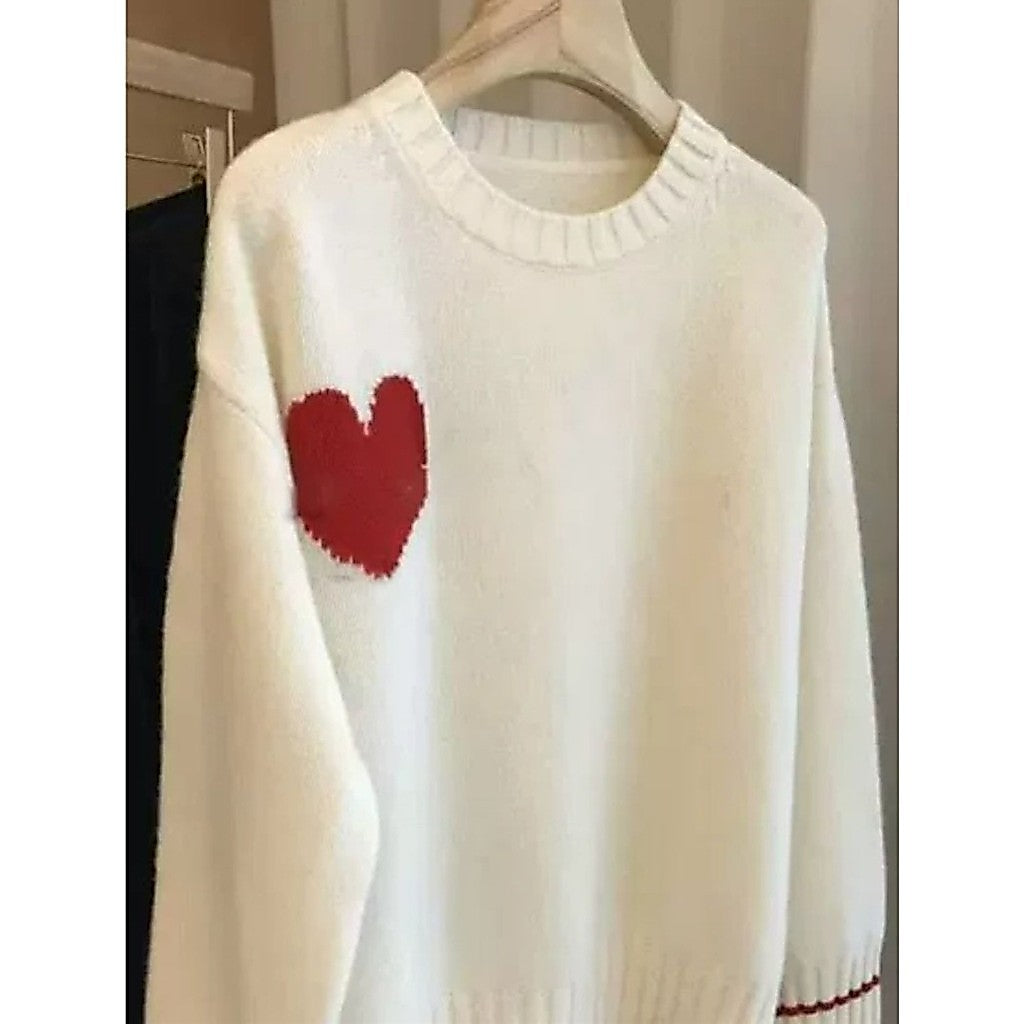 SWEETHEART KNIT SWEATER WOOL BLEND