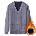 GIO MAN THERMAL KNIT CARDIGAN
