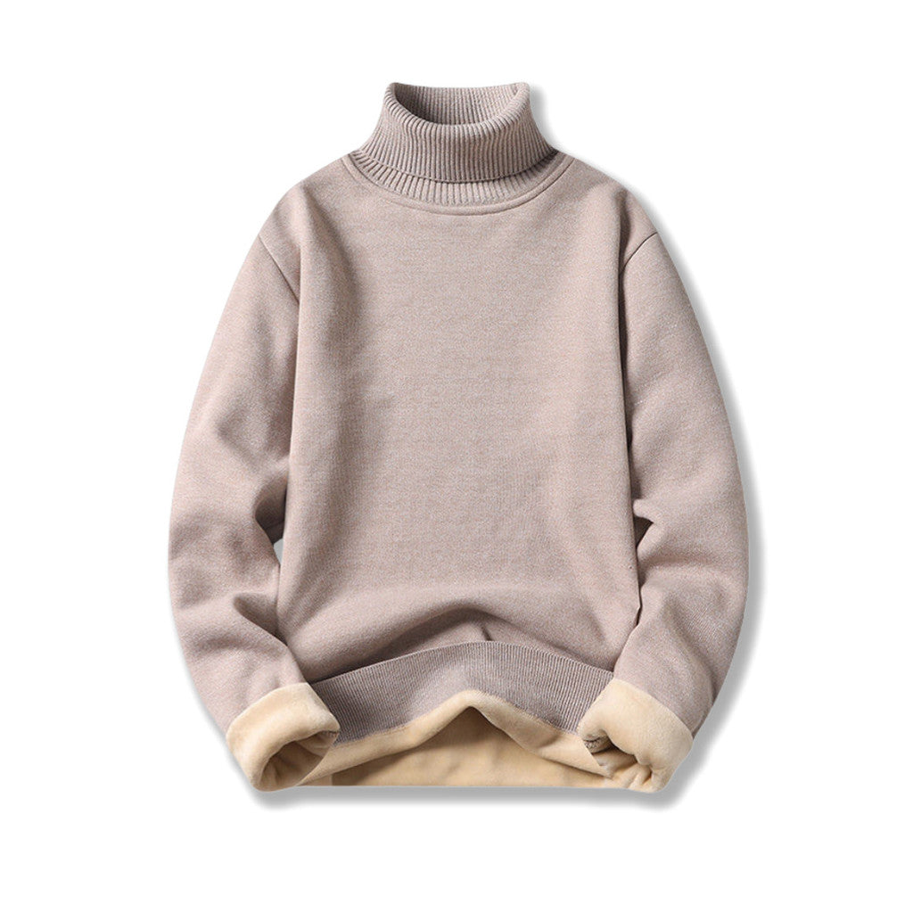 ANDREW THERMAL TURTLENECK KNIT SWEATER
