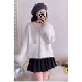 BLINGSEOUL SOFT FURRY CARDIGAN