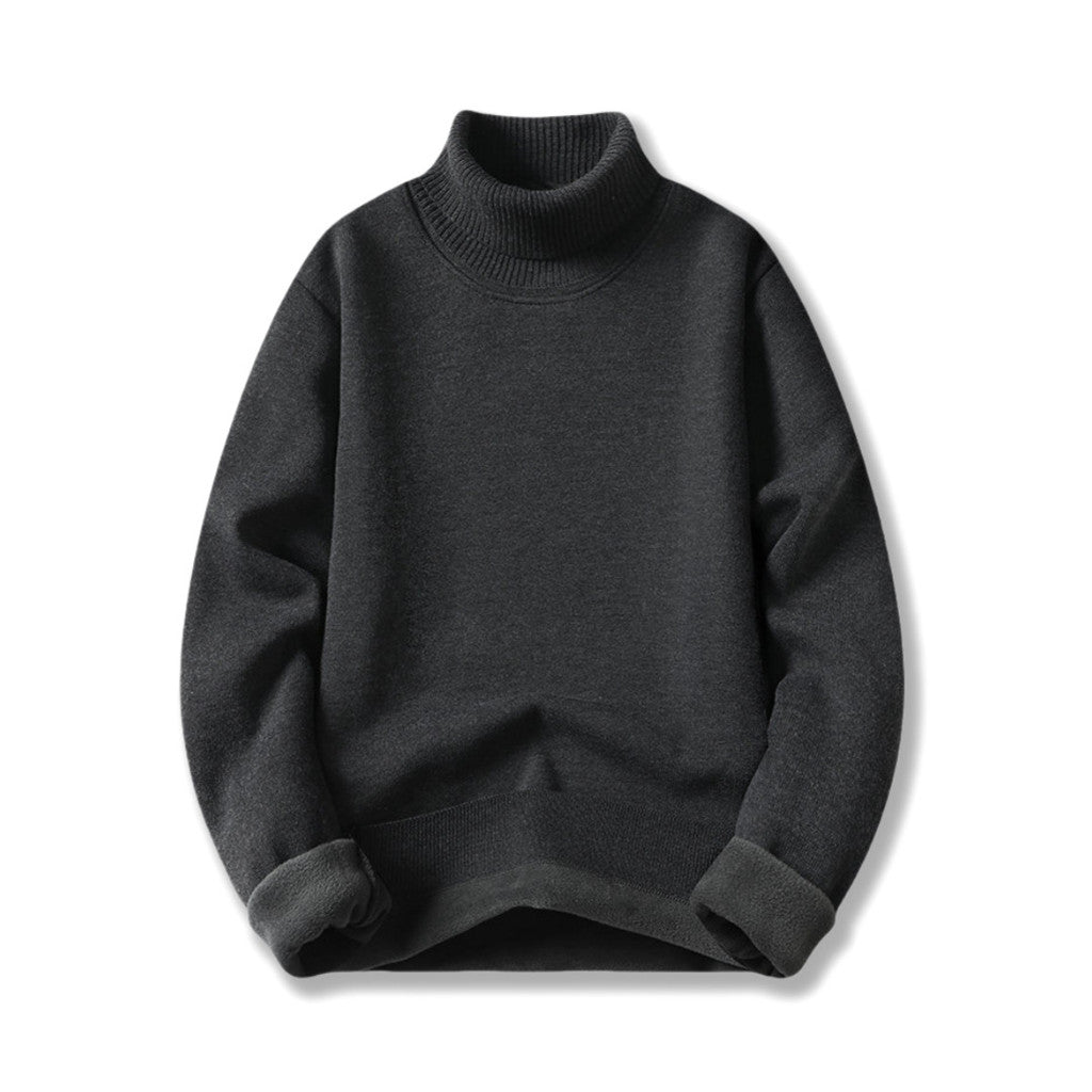 ANDREW THERMAL TURTLENECK KNIT SWEATER