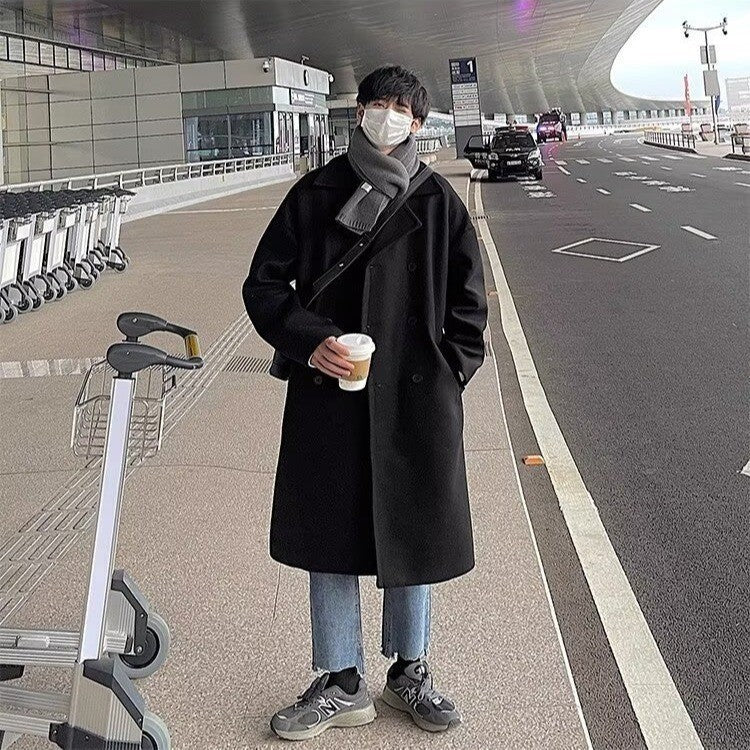 BRANDON WOOLEN LONG COAT