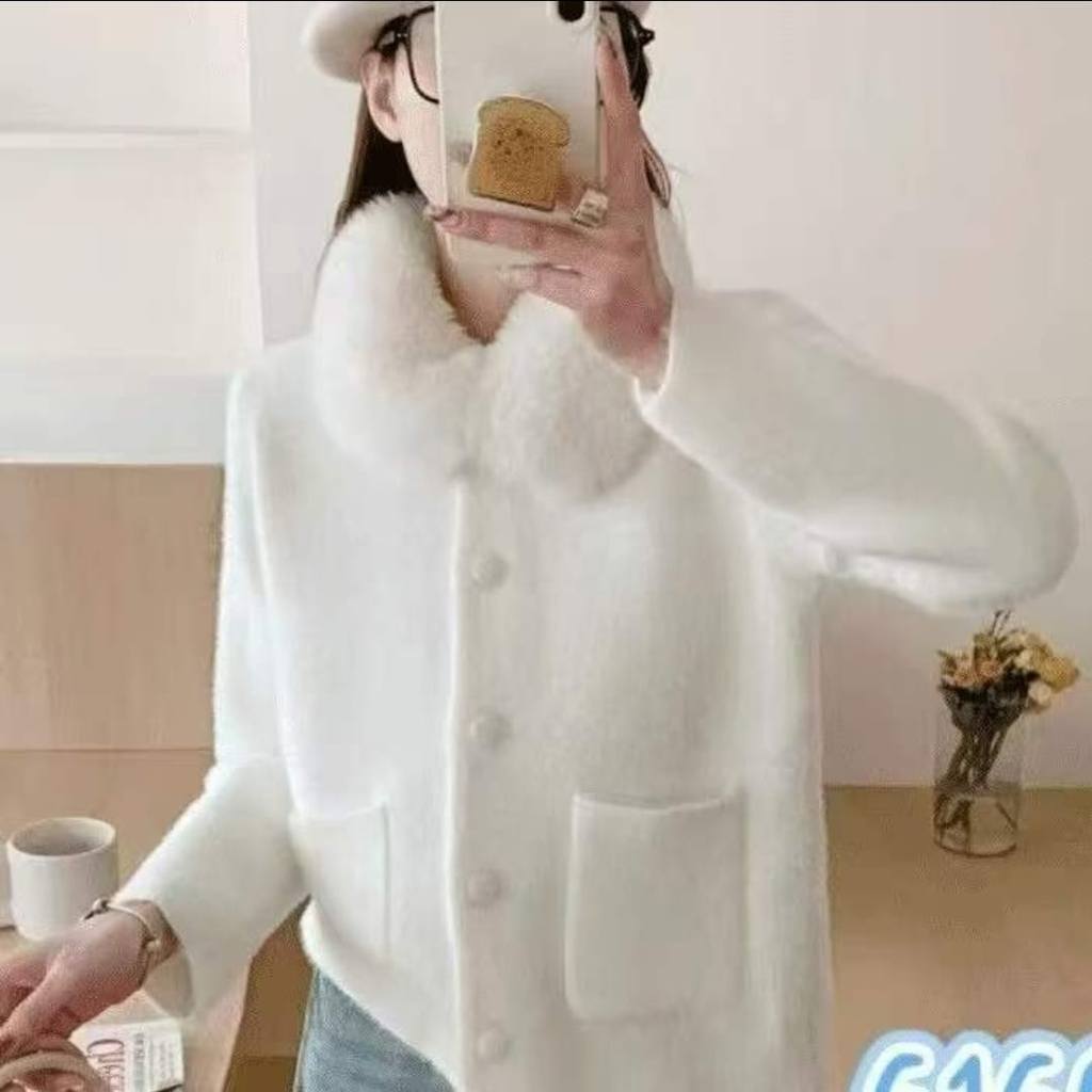 KEIKO SOFT FUR CARDIGAN #688