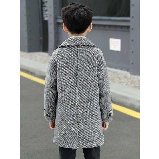 KARL KIDS WOOLEN COAT
