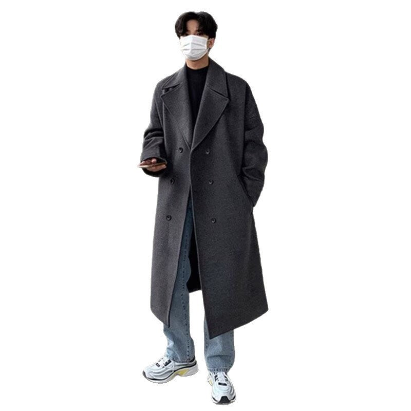BRANDON WOOLEN LONG COAT