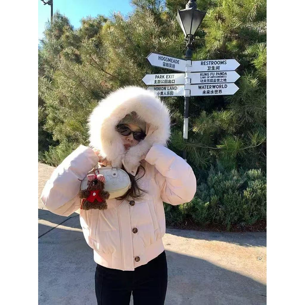 DONNA HOODIE FUR PADDING COAT
