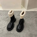 RACHEL WINTER WOOL SNOW BOOTS ANTI SLIP