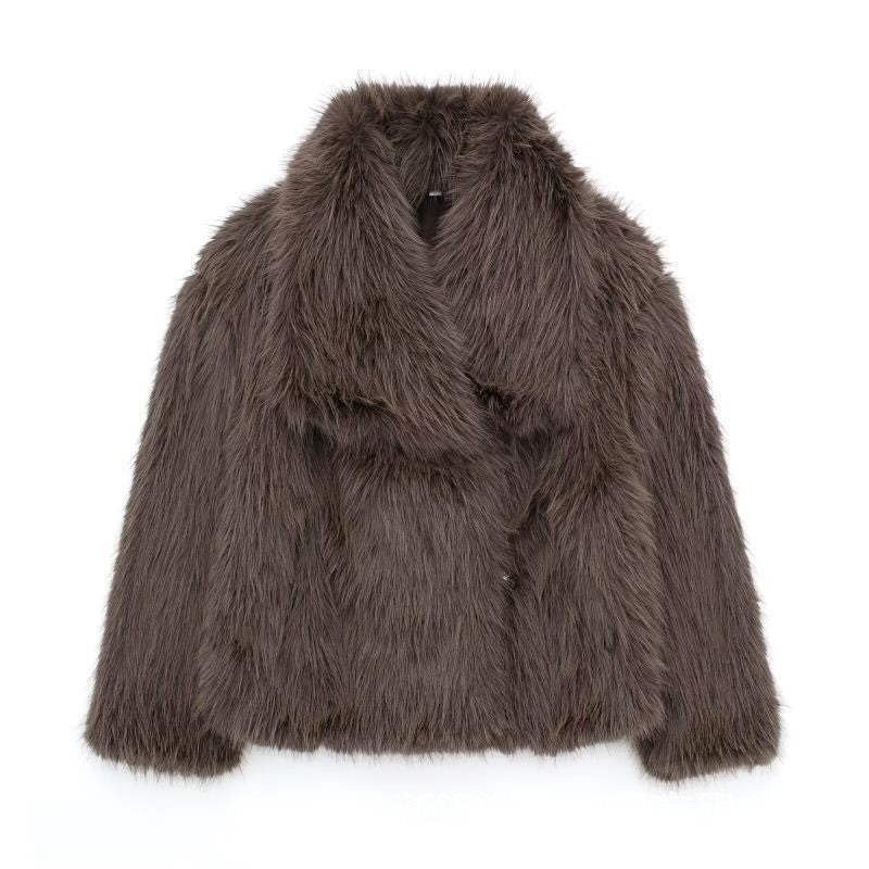 FURRY WINTER COAT