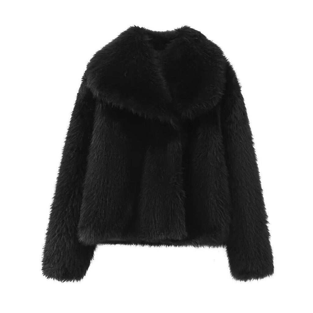 FURRY WINTER COAT